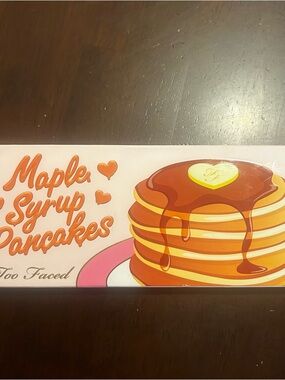 Too Faced Maple Syrup Pancakes Palette Limited Edition Swatched New
